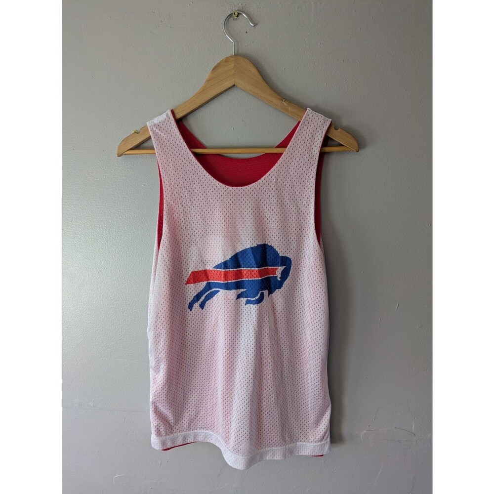 Buffalo Bills Tank Top Shirt, Basketball Jersey, YMCA Pinney, estimated size S